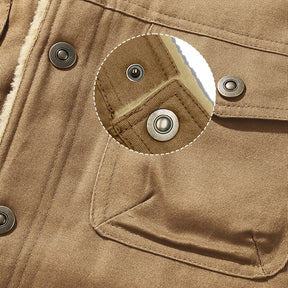 VINTAGE Fleecejacke